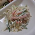 ポニーリボン's cooksnap of when they made キャベツときゅうりとカニカマボコのサラダ.