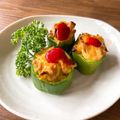 あっちゃんキッチン♪'s cooksnap of when they made お弁当の可愛いおかず♪エッグｉｎピーマン.
