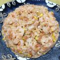 まりっコぐらし's cooksnap of when they made 我が家の炒飯❤鮭フレーク炒飯.