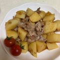 ひじき615's cooksnap of when they made ◆じゃがいもと豚の旨味炒め◆.