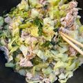 クックGWI61G☆'s cooksnap of when they made 豚肉キャベツマヨネーズ炒め♪簡単秋の食事.