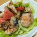 往きつ戻りつ's cooksnap of when they made 簡単♪野菜たっぷり鶏むね肉の香辛だれ.
