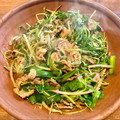 さすらい's cooksnap of when they made 節約簡単！豚こま豆苗もやし炒め♪.