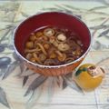 みかかめ's cooksnap of when they made 簡単！なめこと みょうがの すまし汁.