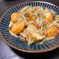 ♪Key♪'s cooksnap of when they made 白だしで簡単☆魚河岸揚げのきのこあんかけ.
