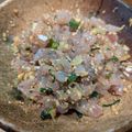 金田英子's cooksnap of when they made お刺身で簡単☆アジのなめろう.