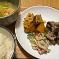 TSUK1's cooksnap of when they made 簡単おいしい♪かぼちゃとレンコンのサラダ.