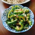 かわゆう1211's cooksnap of when they made 冷やして食べて～♪ゴーヤーのおひたし.