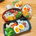 海理ママ's cooksnap of when they made 塩昆布と枝豆さんおにぎり.