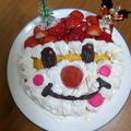 さくまいみぃ's cooksnap of when they made サンタのクリスマスケーキ デコレーション.