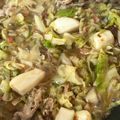 lily…♡'s cooksnap of when they made 簡単！家族に評判のもんじゃ焼き.
