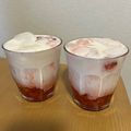 とぅかたろう's cooksnap of when they made ★びっくりのいちごミルク★.