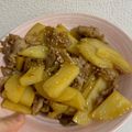 0rbsm's cooksnap of when they made 豚肉とじゃがいもの甘辛炒め.