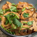 saki1010's cooksnap of when they made れんこんの中華炒め.