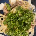 vivi475's cooksnap of when they made パクチーうどん～レモンナンプラー～.