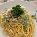 むねともも22's cooksnap of when they made 湘南流しらすと長葱たっぷりパスタ.