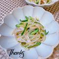 オウジリリノエ's cooksnap of when they made 安い！もやしときゅうりのサラダ.
