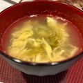 えびしお＠修行中's cooksnap of when they made 市販のもずく酢でかき玉もずくスープ♪.
