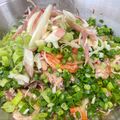Rinda♪'s cooksnap of when they made 簡単！鯖缶とキムチでアレンジ素麺〜♪.
