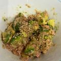 ♪ミチル♪'s cooksnap of when they made アボカドとえのきとツナのピリ辛和え.