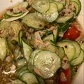 ちみ's cooksnap of when they made 新玉ねぎとトマトきゅうりのマリネ.