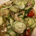 ちみ's cooksnap of when they made 新玉ねぎとトマトきゅうりのマリネ.