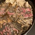 1035's cooksnap of when they made 温まる✨自家製だれを使ったすき焼き.