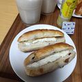 よちりん's cooksnap of when they made チーズクリームサンドトースト❤.