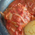 ♡NZ♡'s cooksnap of when they made トマトソースの煮込みハンバーグ.