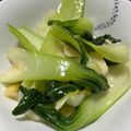 LANAROY's cooksnap of when they made ☆簡単&早い☆チンゲン菜の塩にんにく炒め.