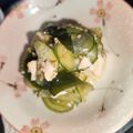 ちゃちゅ2's cooksnap of when they made さっぱり♡きゅうりとわかめのくずし豆腐.