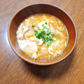 もふもふクロさん's cooksnap of when they made ☆簡単☆キムチと豆腐のふわたまスープ.