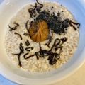 yu🐓's cooksnap of when they made 塩昆布、梅のオートミールお粥.