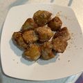 銀リサ's cooksnap of when they made 里芋の甘辛ごま焼き✿.