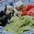 ★むさ's cooksnap of when they made ＊トマトときゅうりと豆腐のサラダ＊.