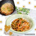 ♪としクック♪'s cooksnap of when they made 彩りきんぴらごぼう♪お弁当にもグッド.