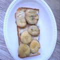 悠LOVE航's cooksnap of when they made ハニーバナナのライ麦トースト.