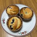 クックJ0EBVZ☆'s cooksnap of when they made HMで♡ブルーベリーヨーグルトマフィン.