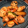こつゆ514's cooksnap of when they made 鶏と根菜とあるもの野菜の黒酢あん.