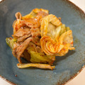 gurizoh's cooksnap of when they made 簡単！韓国風☆豚キムチ.