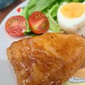 ハッピーまるしぇ's cooksnap of when they made めかじきのレモン醤油ステーキ☆ムニエル風.