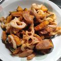えりきゃんでぃ's cooksnap of when they made 簡単おいしい♪かぼちゃとレンコンのサラダ.