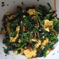 くうこうママ's cooksnap of when they made 脱・炒め物♪ほうれん草と卵のサラダ.