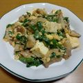 55才のおじさん's cooksnap of when they made 豚ニラ豆腐のチャンプルー.