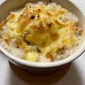 ロミみ's cooksnap of when they made 朝食にも夜食にも♡簡単☆エッグドリア.