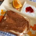 クック49L4Ho☆'s cooksnap of when they made マーガリンきなこトースト.