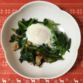 puniＫ's cooksnap of when they made とにかく満足♪ツナとほうれん草の目玉焼き.