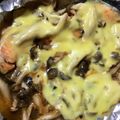 空川すみ's cooksnap of when they made 【ワンパンおかず】鮭ときのこのチーズ焼き.