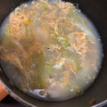 クックNPN3GI☆'s cooksnap of when they made たっぷりレタスと卵の♡鶏ガラスープ.