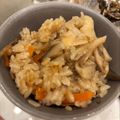 ♡おかわりもたちゃん♡'s cooksnap of when they made 炊き込みご飯（お米1合＆炊飯器）.